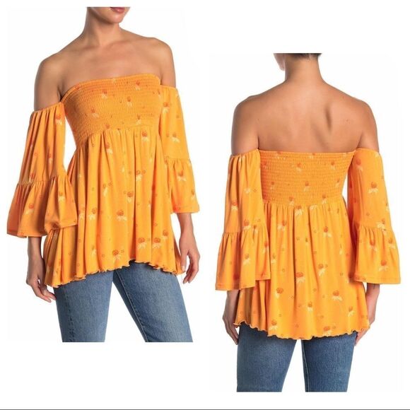 Free People Lana Off the Shoulder Tunic, NWT - Picture 1 of 6